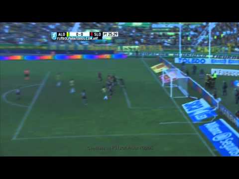Reventó el palo. Aldosivi 1 - San Lorenzo 0. Fecha 10. Primera División 2015. FPT.
