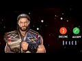 Roman Reigns Head Of The Table Ringtone