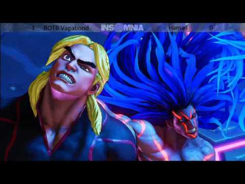 InsomniaVGC SFV Tournament 2/21/16: Winner's Finals: BOTB Vagabond vs Hamad