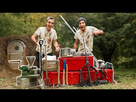 Das sind die REGELN für 100 TAGE AUTARK - nur mit diesen GEGENSTÄNDEN wollen wir überleben! 