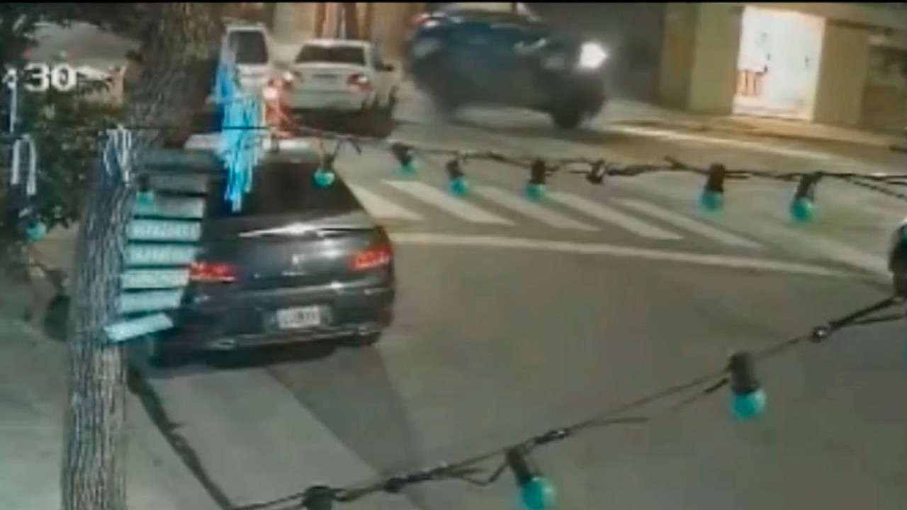 Imprudencia al volante: Choque y vuelco