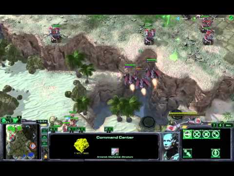 Mass Raven Build vs Proxy Thor Rush - TvT Starcraft 2 HotS