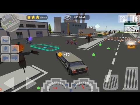 Mr. Blocky White House Driver Video
