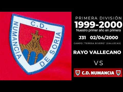 RAYO VALLECANO 0 - C.D. NUMANCIA 0 (PARTIDO COMPLETO) LIGA 1999/2000 #hiStORIA