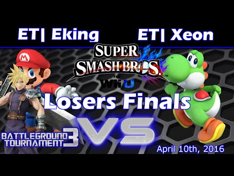 [BG#3] Smash 4 - Top 4 -  WF - ET| Eking (Mario/Cloud) VS Xeon (Yoshi)