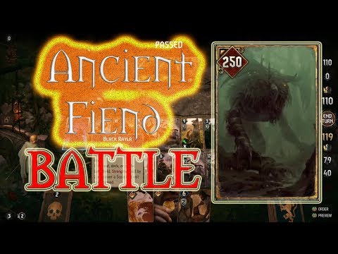 Thronebreaker The Witcher Tales Elven Ruins (Ancient Fiend) Battle