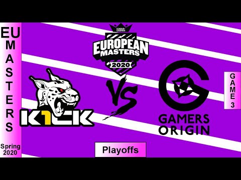 K1CK Neosurf vs GamersOrigin Highlights | EU Masters Quarterfinals Game 3