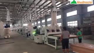 DÂY CHUYỀN MÁY SƠN CỬA UV - SAY UV - CHÀ NHÁM CHỔI XẢ LÓT HOÀN THIỆN