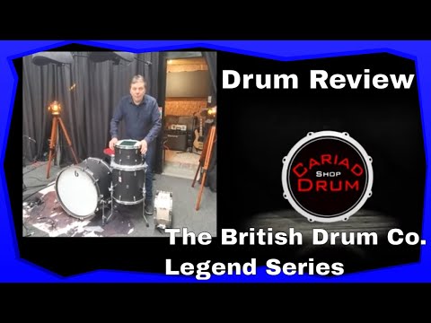 Drum Review with Leigh of Cariad. The British Drum Company legend Series.