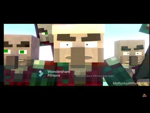 Reaction Minecraft Animation | Annoying Village 55