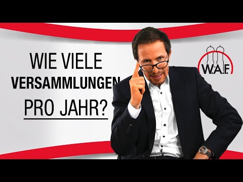 Wie viele Betriebsversammlungen müssen pro Jahr stattfinden? | Betriebsrat Video