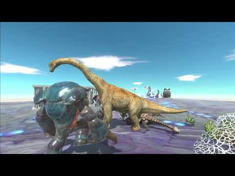 Alien Exotica Team vs ALL TEAMS | Animal Revolt Battle Simulator