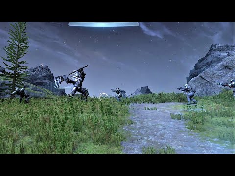 Halo Infinite - Letting My Marines Fight the Chieftain Warlord