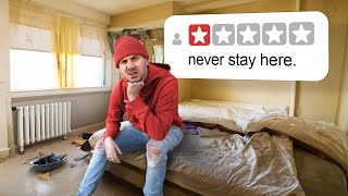 Surviving a 1 Star Motel For 24 Hours...