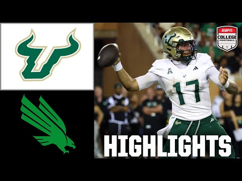 South Florida Bulls vs. North Texas Mean Green | Full Game Highlights | ESPN College Football