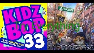 Try Everything from Zootopia - Shakira vs Kidz Bop Mashup