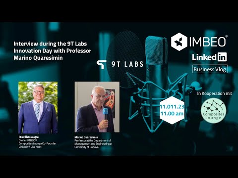 Interview during the 9T Labs Innovation Day with Professor Marino Quaresimin