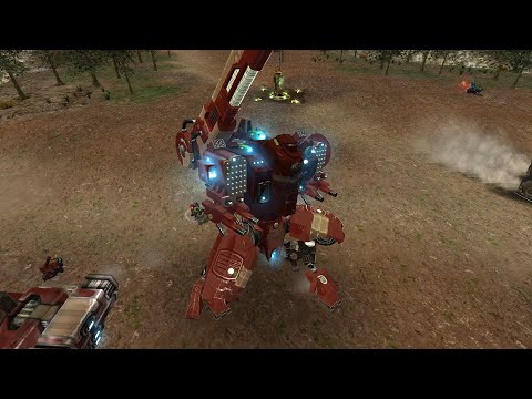 Tau Empire vs Dark Eldar vs Tyranids - Expansion DLC - Warhammer 40K Dawn Of War Soulstorm