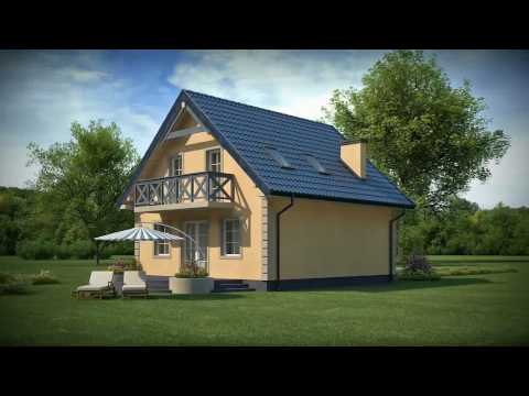 Projekty Z500 - projekt domu Z1 w HD www.z500.pl