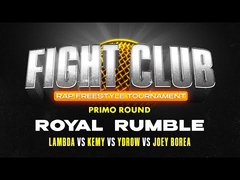 Fight Club - LAMBDA vs KEMY vs YDROW vs JOEY BOREA - Royal Rumble 2 (1° round)