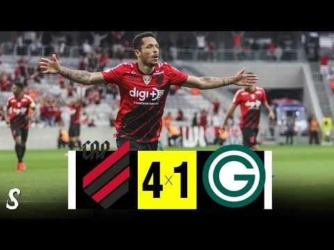 Atlético PR 4 X 1 Goiás - DE VIRADA !  Melhores Momentos -Completo  27/10/2019 - GOLS