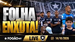 FOGÃONET LIVE: BOTAFOGO TEM A 13ª MAIOR FOLHA DO BRASILEIRÃO | GDA TEM INTERESSE NA COMPRA DO NILTÃO