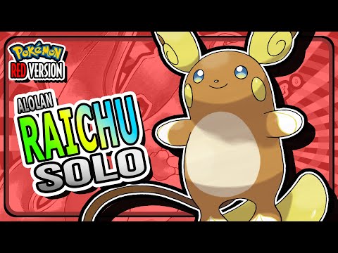 How OVERPOWERED Would Alolan Raichu Be in Generation 1?