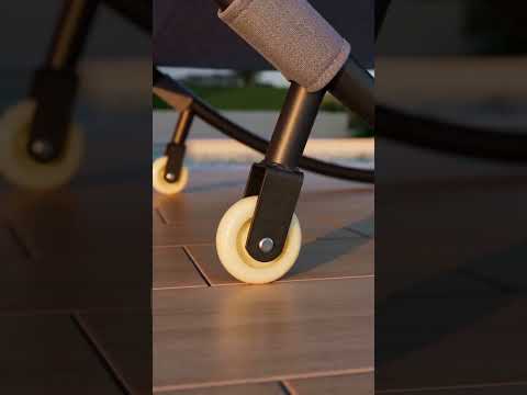 Linder Exclusiv Gartenliege für zwei Personen mit Baldachin MC4901