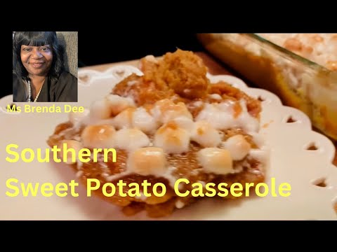 How To Make Southern Sweet Potato Casserole