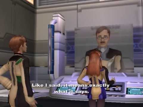 Xenosaga Episode I HD Cutscene 063 - Argument with the Director - JAPANESE