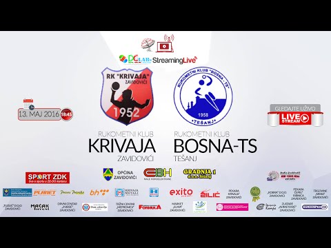 RK "KRIVAJA" Zavidovići - RK "BOSNA-TS" Tešanj - "NOĆ RUKOMETA"