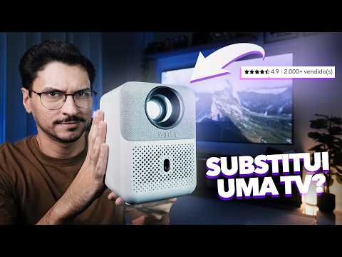Porque tá todo mundo comprando esse PROJETOR BARATINHO? | Byintek Love U4