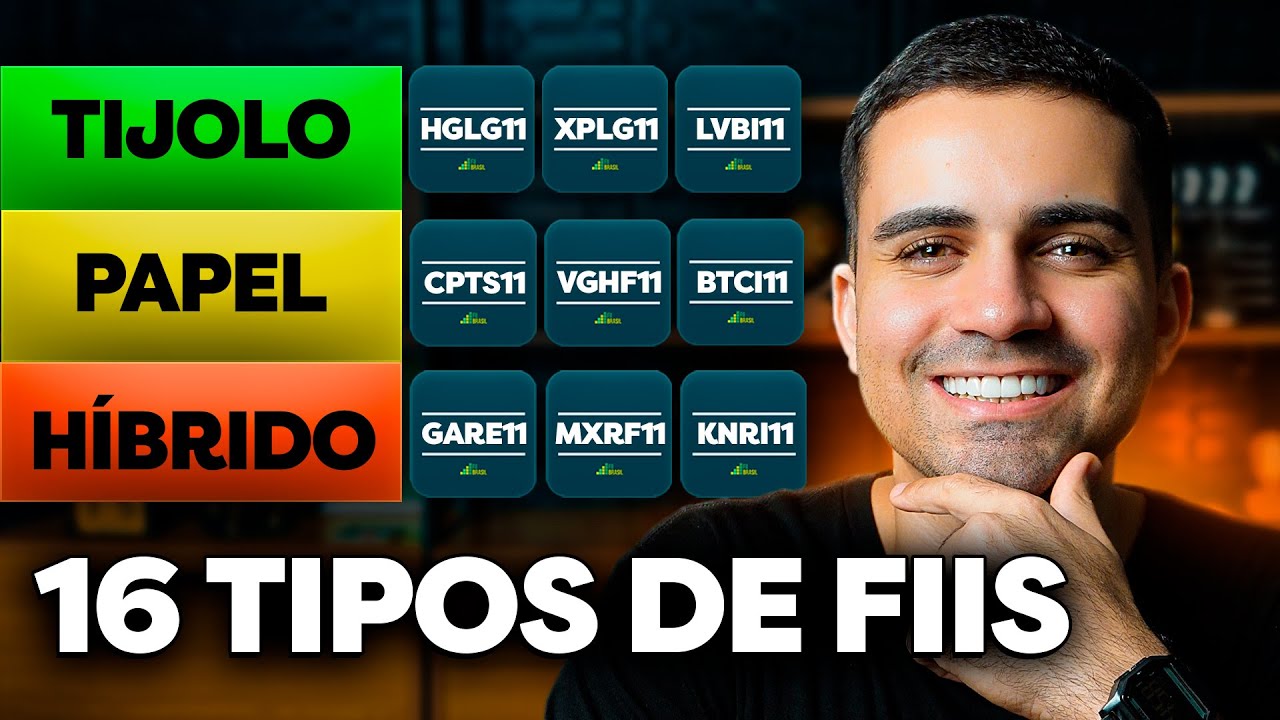 LISTEI E EXPLIQUEI OS 16 TIPOS DE FUNDOS IMOBILIÁRIOS DA BOLSA DE VALORES