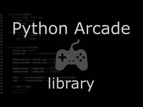 Python Arcade library p10 - creating and loading Tiled maps
