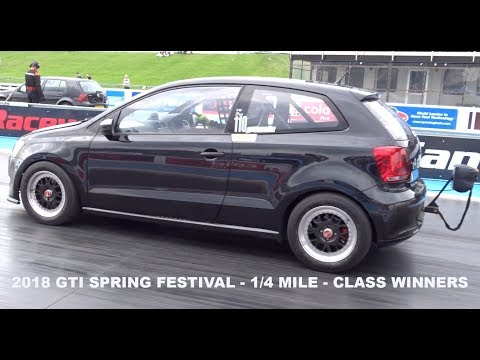 2018 GTI Spring Festival - 1/4 Mile Class Winners