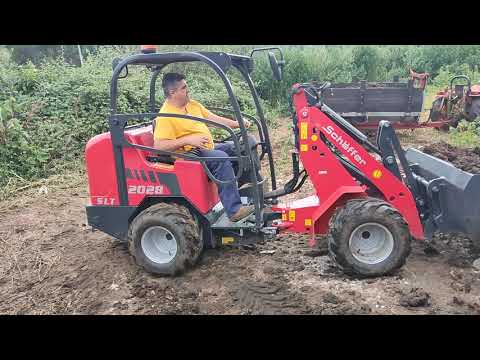 Schäffer 2028SLT Mini Excavadora - Mini Pala