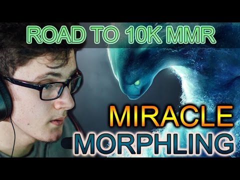 Miracle Dota 2 Highlights : Morphling 19 kills, 0 death (Road to 10k MMR)