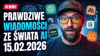 AI NEWS 15.02.2026 | ChatGPT, Deep Research, Riverflow, Automatyzacja Biznesu – artykuł na blogu Vizeon.ai
