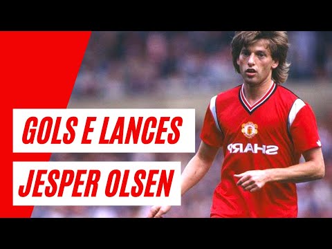 JESPER OLSEN - GOLS e LANCES (best Goals JESPER OLSEN)