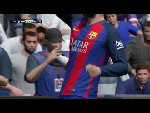 ROAD TO DIVISION 1 PART 132 - BARCELONA VS REAL MADRID - FIFA 17 Online Seasons Gameplay