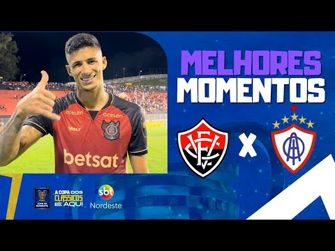 Vitória 3 x 1 Itabaiana - Melhores Momentos - Copa do Nordeste - 06 03 2024
