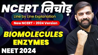 NCERT निचोड़: Biomolecules (Enzyme) | NCERT Biology Line by Line Explanation for NEET 2024 | Anmol