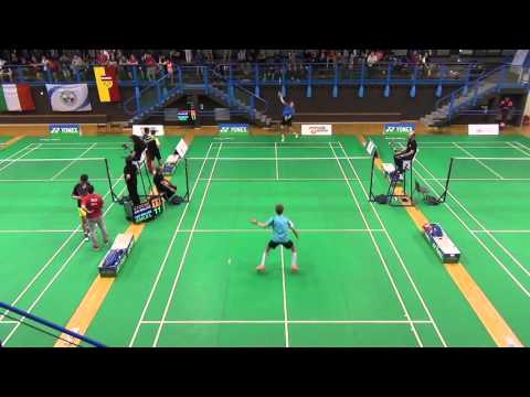 Finale Singolare Maschile Campionati Italiani Junior e Under Yonex 2016 Osele VS Stocker