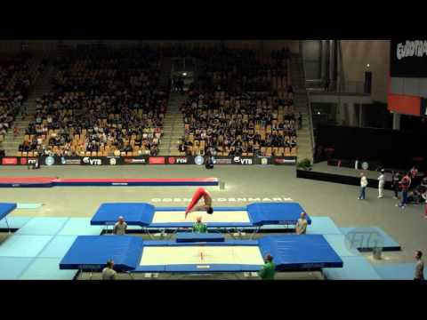 ABREU Diogo (POR) - 2015 Trampoline Worlds - Qualification TR Routine 2