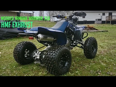 Cammed Yamaha Warrior 350 hmf exhaust