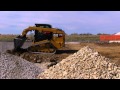 Cat® Buckets for Compact Loaders at Work