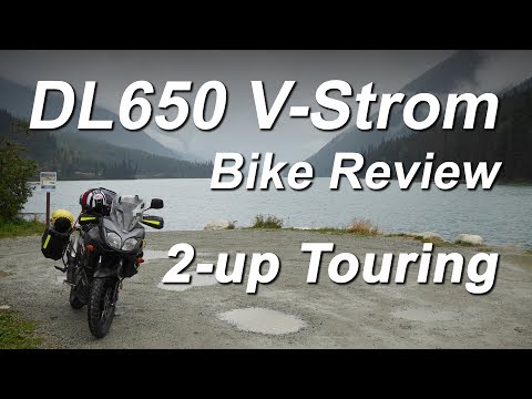 DL650 V-Strom Review 2-up
