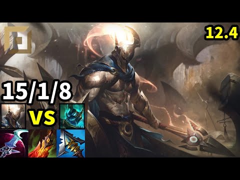 Pantheon Top vs Hecarim - KR Master | Patch 12.4