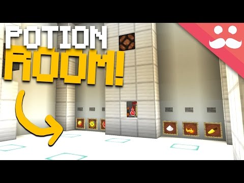 Making a POTION BREWING ROOM in Minecraft!