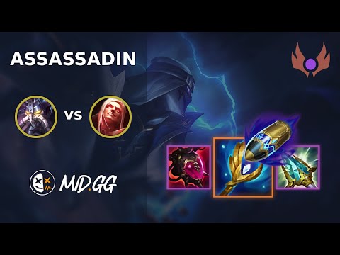MID.GG: [ Assassadin ] Kassadin MID vs Vladimir | NA MASTER | LOL Season 2025